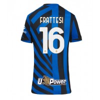 Dámy Fotbalový dres Inter Milan Davide Frattesi #16 2024-25 Domácí Krátký Rukáv